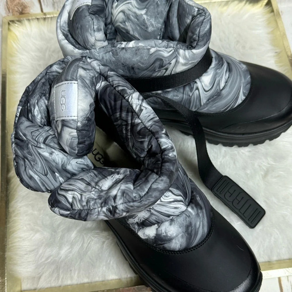 UGG Waterproof Yose Puff Marble Drytech Uggplush Boots - Picture 10 of 15